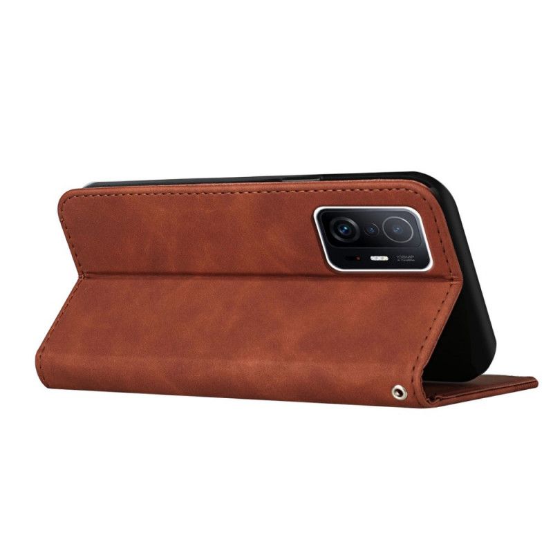 Folio Deksel Til Xiaomi Mi 11t / 11t Pro Style Leather S-design