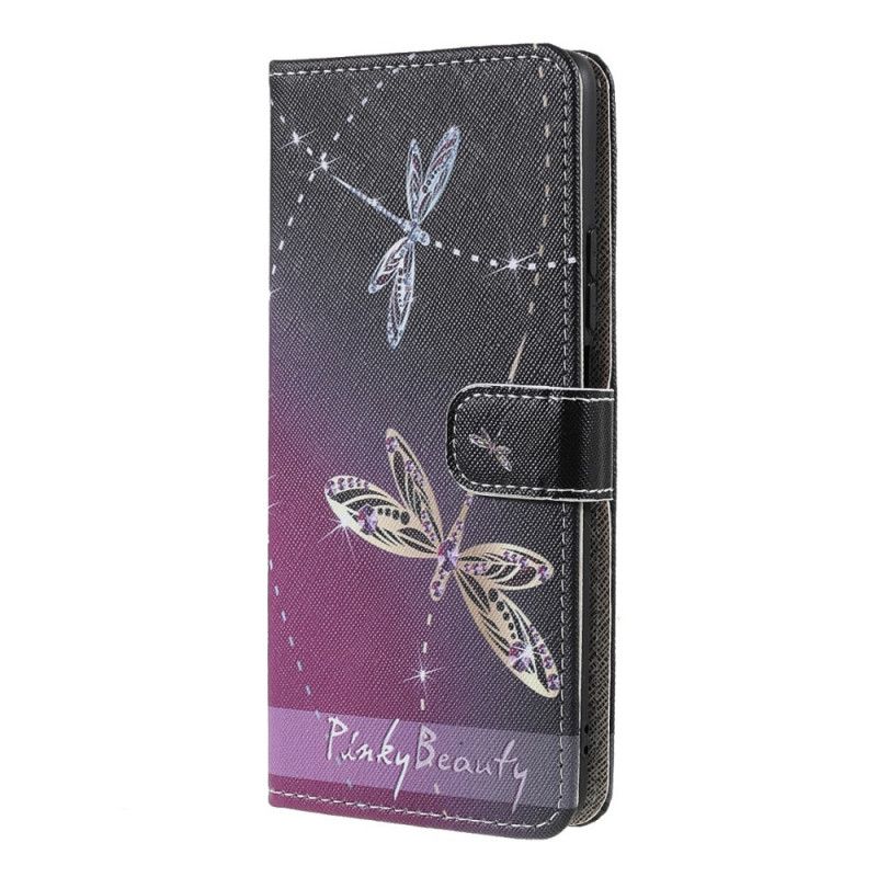 Folio Deksel Til Xiaomi Mi 11t / 11t Pro Thong Dragonflies