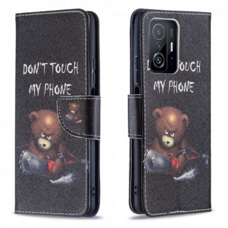Folio Deksel Xiaomi Mi 11t / 11t Pro Farlig Bjørn
