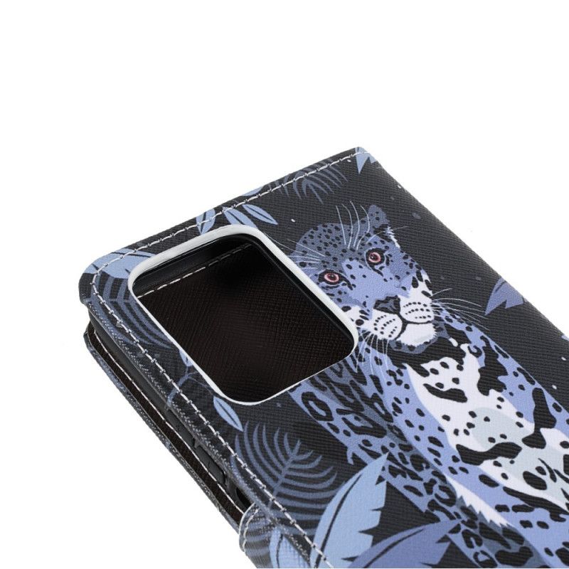 Folio Deksel Xiaomi Mi 11t / 11t Pro Leopard Strappy