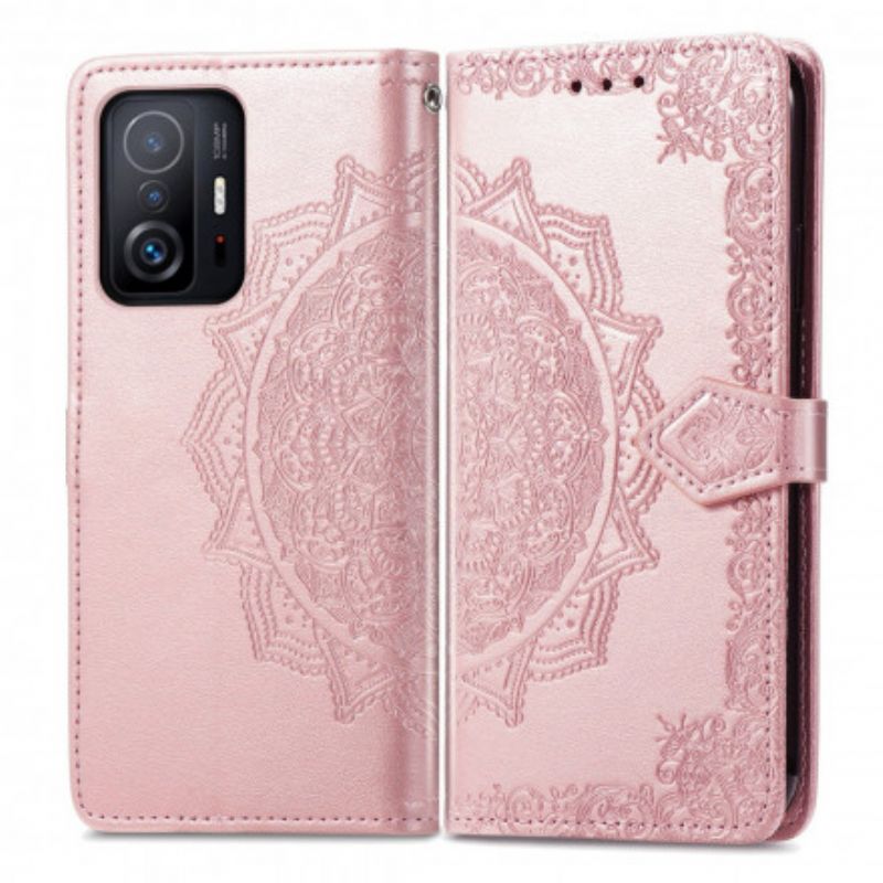 Folio Deksel Xiaomi Mi 11t / 11t Pro Mandala Middelalder Beskyttelse Deksel