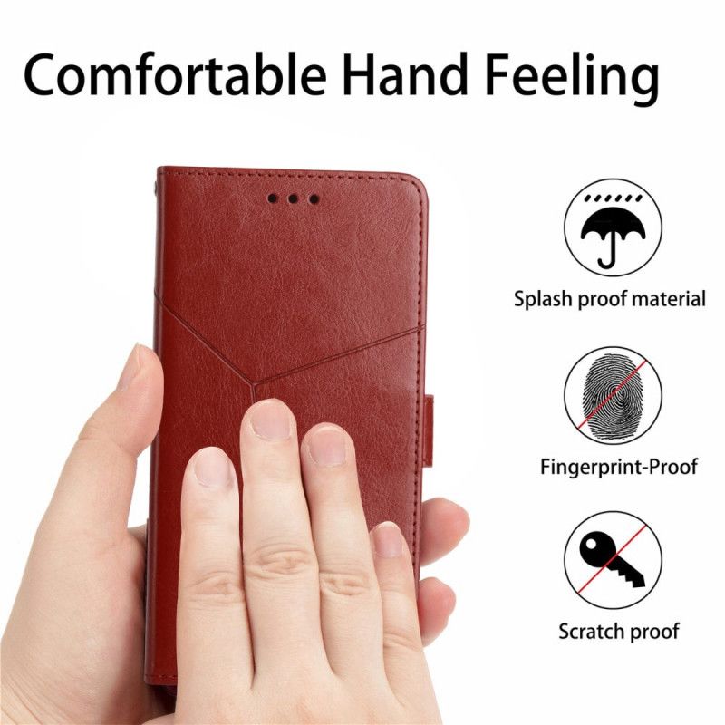 Folio Deksel Xiaomi Mi 11t / 11t Pro Style Leather Geo Y Design