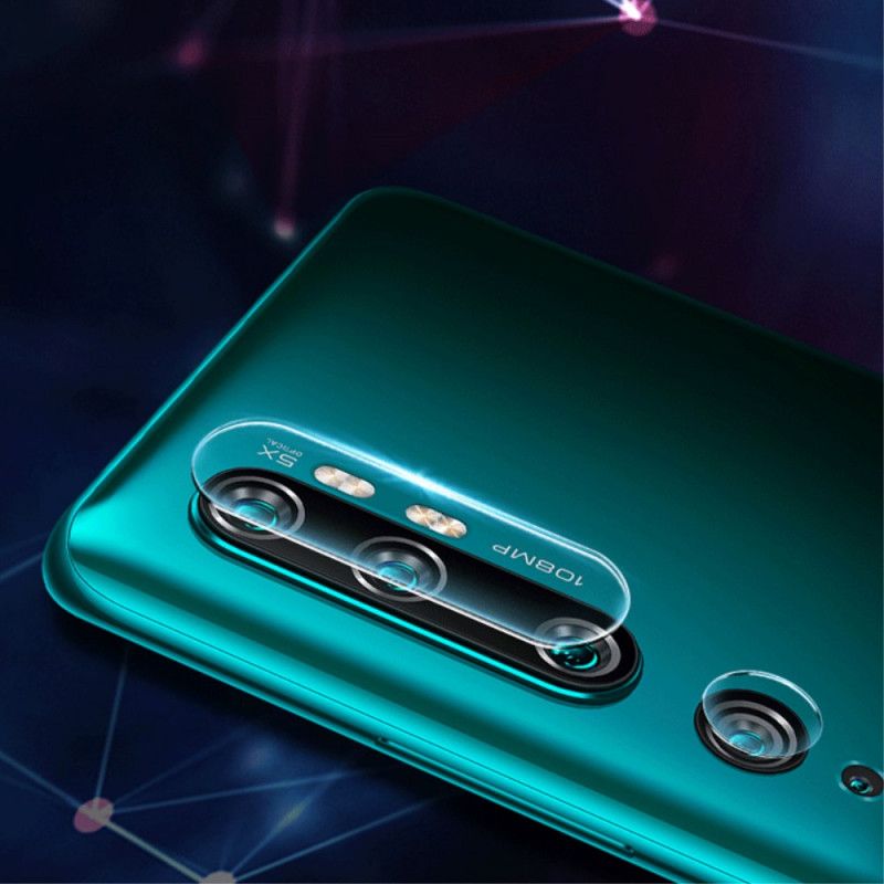 Deksel I Herdet Glass For Xiaomi Mi Note 10 / 10 Pro Objektiv