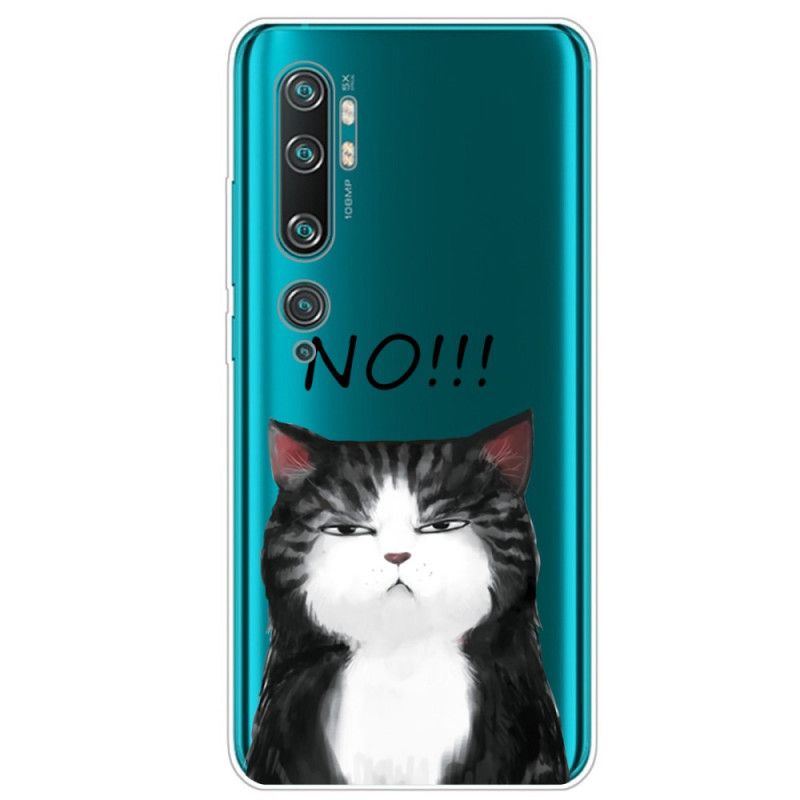 Deksel Xiaomi Mi Note 10 / 10 Pro Katten Som Sier Nei