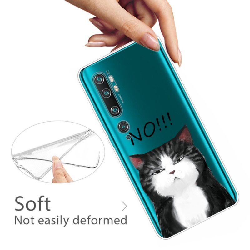 Deksel Xiaomi Mi Note 10 / 10 Pro Katten Som Sier Nei