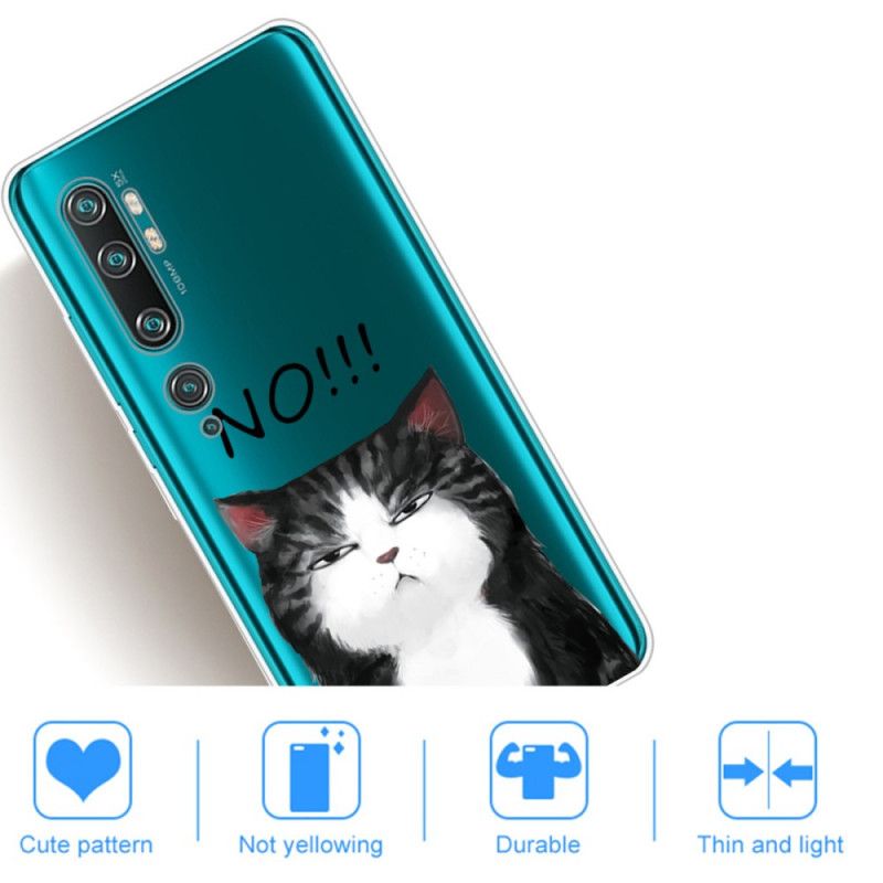 Deksel Xiaomi Mi Note 10 / 10 Pro Katten Som Sier Nei