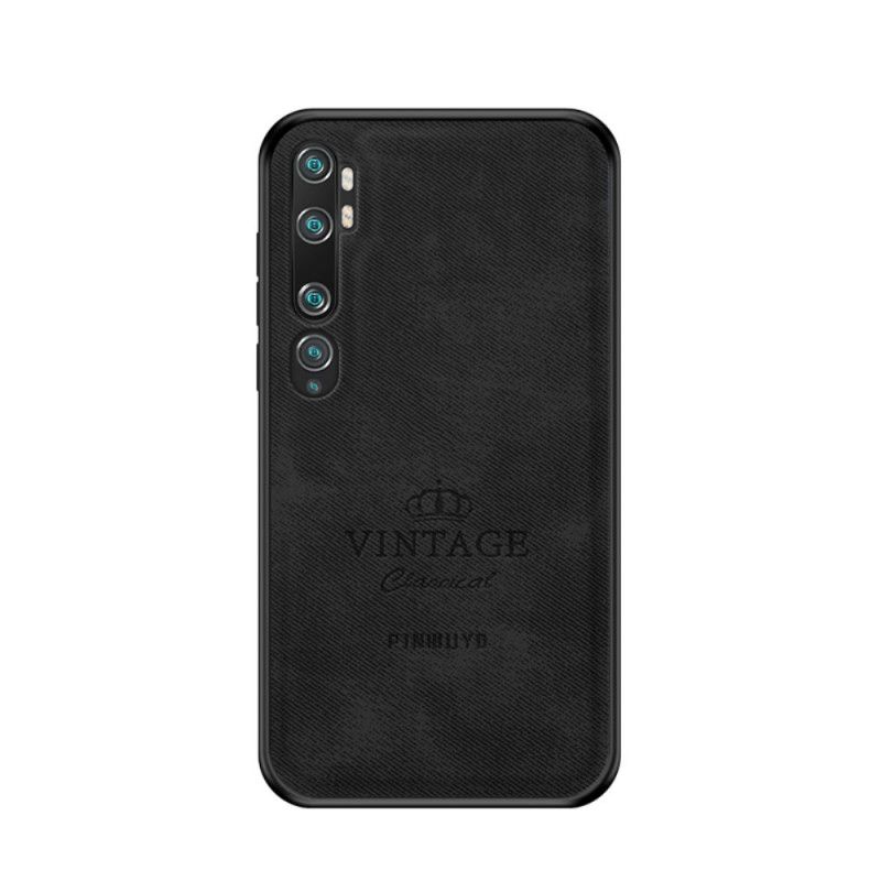 Deksel Xiaomi Mi Note 10 / 10 Pro Svart Hederlig Vintage Pinwuyo