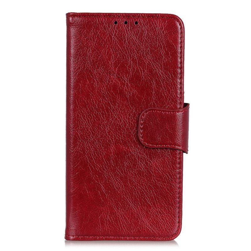 Folio Deksel for Xiaomi Mi Note 10 / 10 Pro Svart Delt Nappaskinn