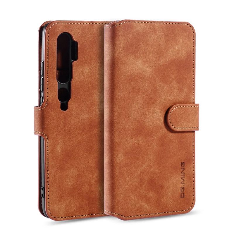 Folio Deksel for Xiaomi Mi Note 10 / 10 Pro Svart Retro Dg.Ming