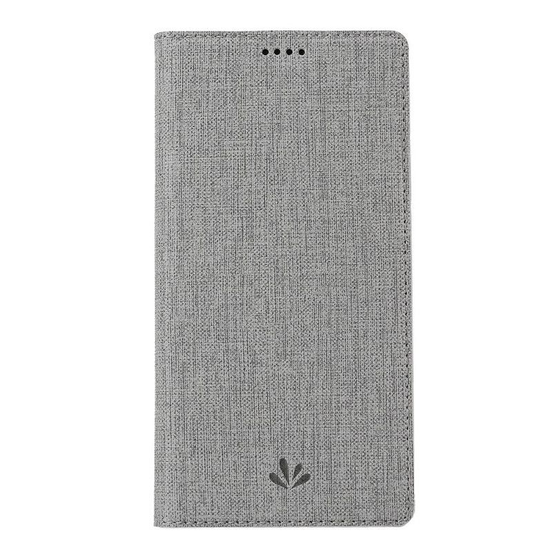 Folio Deksel Xiaomi Mi Note 10 / 10 Pro Svart Strukturert Anti-fall