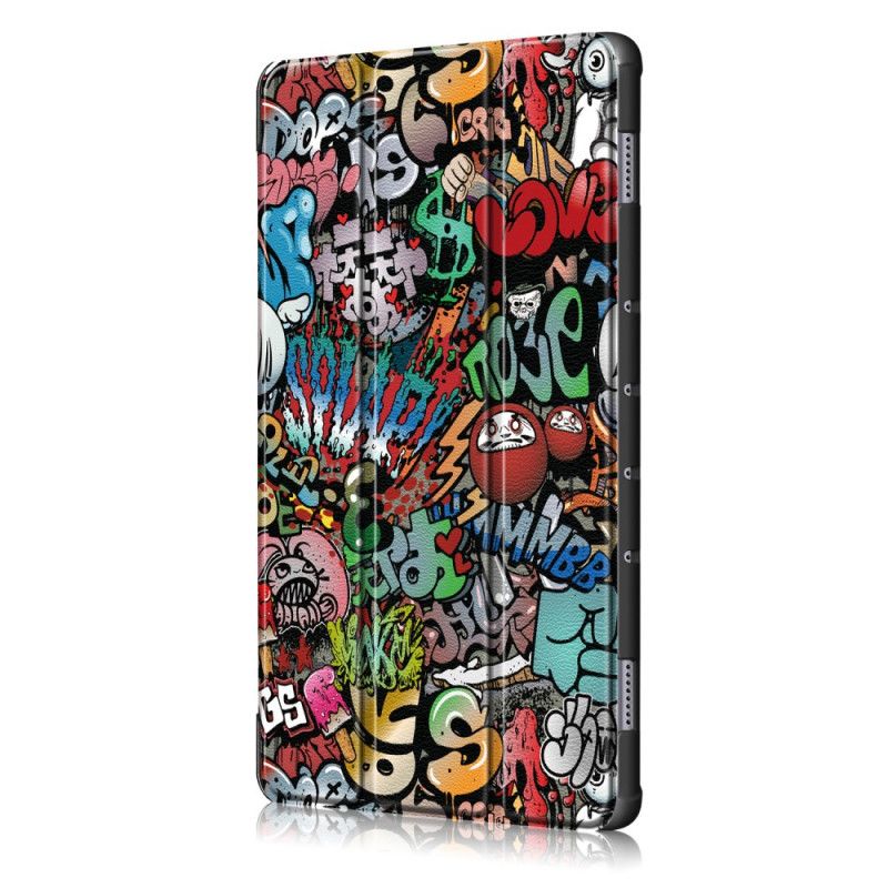 Smart Sak Huawei MediaPad M6 10.8'' Forsterket Graffiti