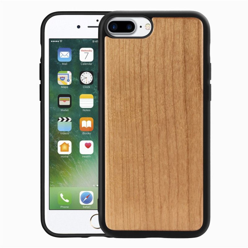 Deksel iPhone 6 / 6S Plus Beige Mobildeksel Naturlig Tre