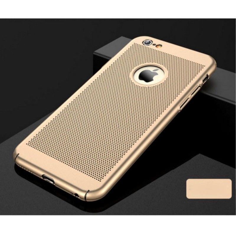 Deksel iPhone 6 / 6S Plus Rose Gold Matt Veke-Design