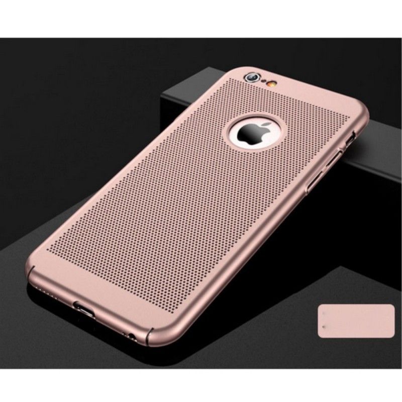 Deksel iPhone 6 / 6S Plus Rose Gold Matt Veke-Design