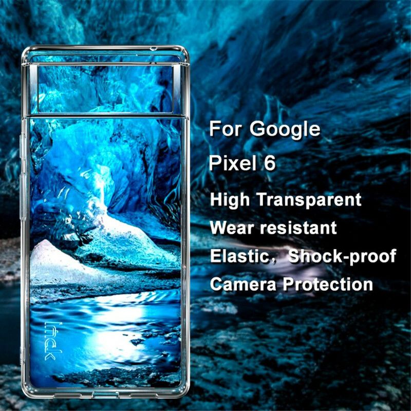 Deksel Google Pixel 6 Mobildeksel Imak Transparent Flexible