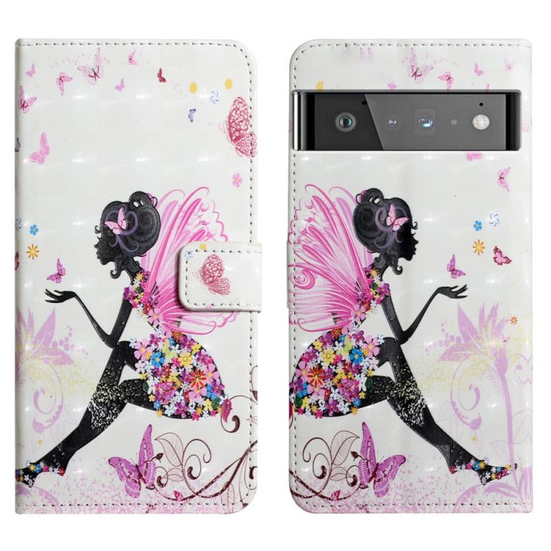 Folio Deksel Google Pixel 6 Magic Fairy