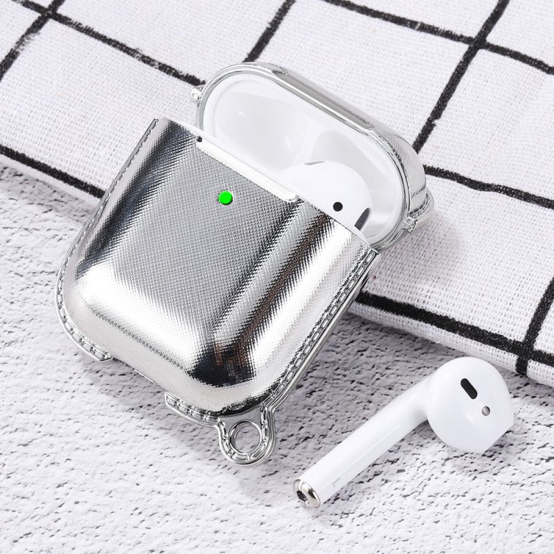 Deksel AirPods Svart Designersilikon Beskyttelse