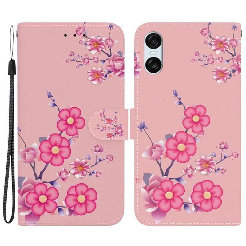 Folio Deksel Sony Xperia 10 Vi Sakura-rem