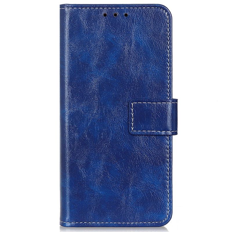 Folio Deksel Sony Xperia 10 Vi Skinnende Kunstskinn