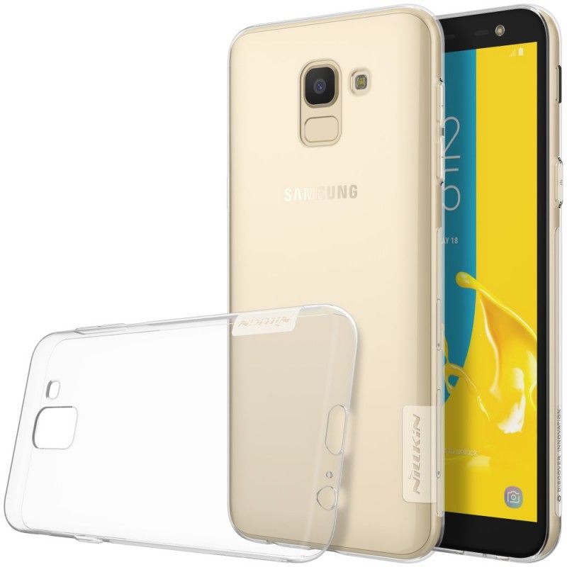 Deksel for Samsung Galaxy J6 Gjennomsiktig Gjennomsiktig Nillkin