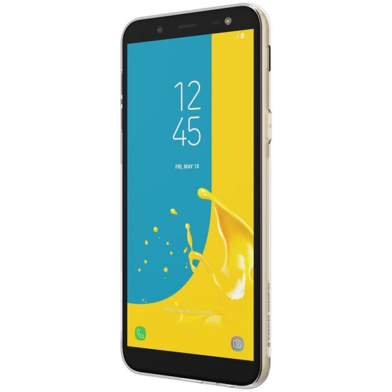 Deksel for Samsung Galaxy J6 Gjennomsiktig Gjennomsiktig Nillkin