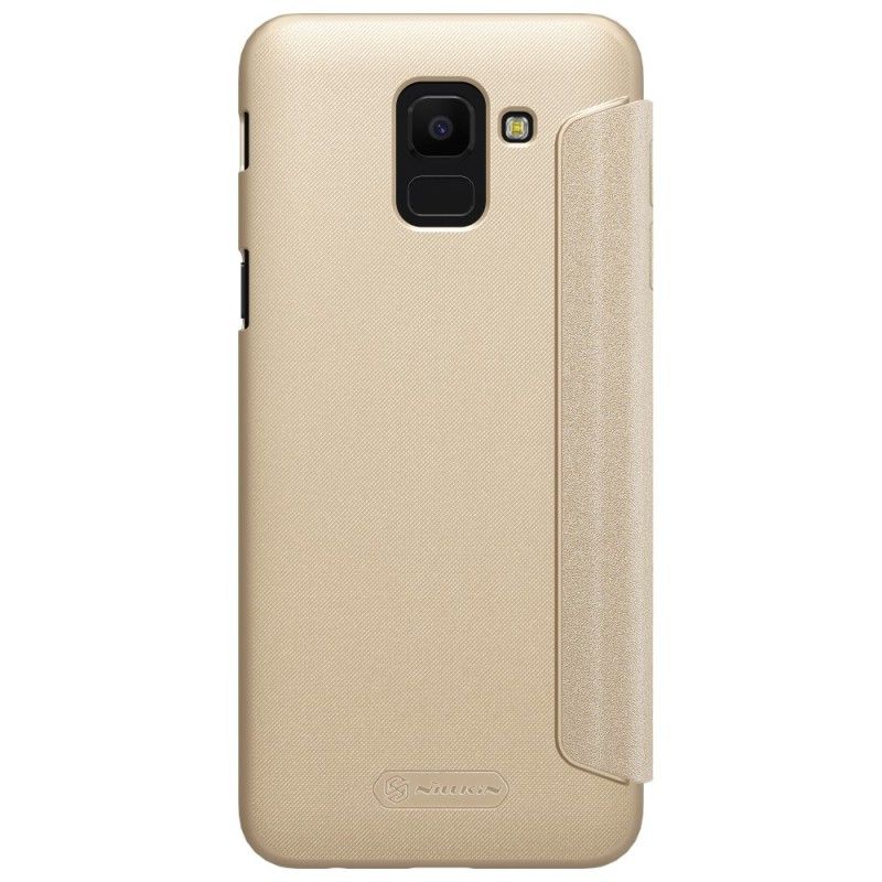 Folio Deksel Samsung Galaxy J6 Svart Nillkin