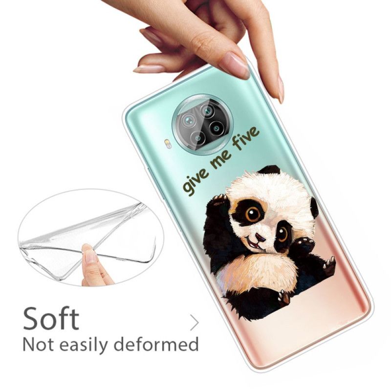 Deksel for Xiaomi Mi 10T Lite 5G / Redmi Note 9 Pro 5G Panda Gi Meg Fem