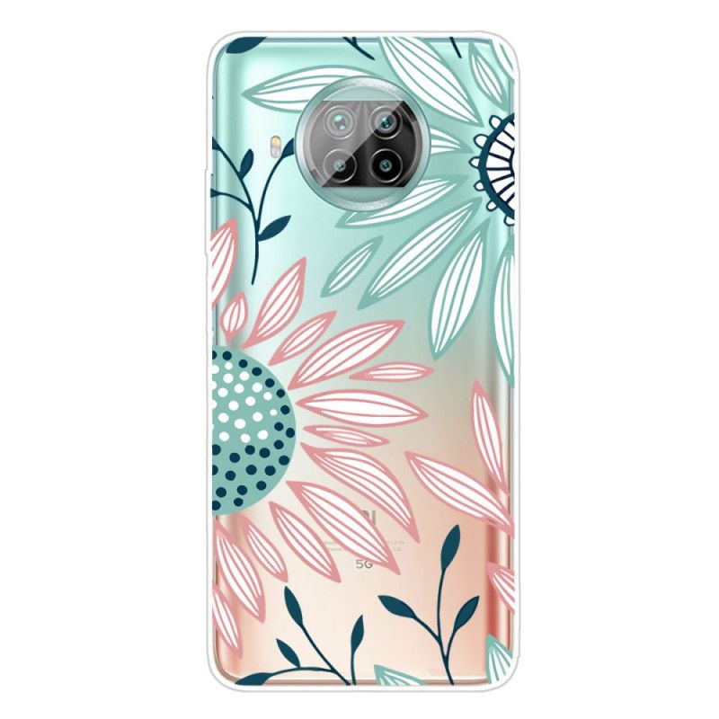 Deksel for Xiaomi Mi 10T Lite 5G / Redmi Note 9 Pro 5G Rosa En Blomst