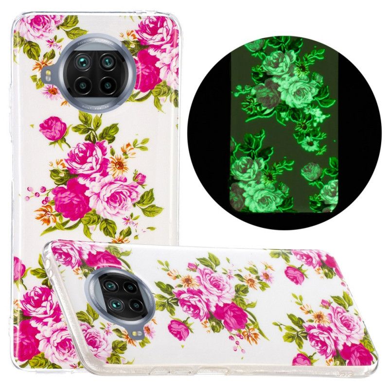 Deksel Xiaomi Mi 10T Lite 5G / Redmi Note 9 Pro 5G Fluo Frihetsblomster