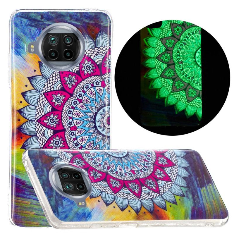 Deksel Xiaomi Mi 10T Lite 5G / Redmi Note 9 Pro 5G Fluorescerende Mandala Beskyttelse