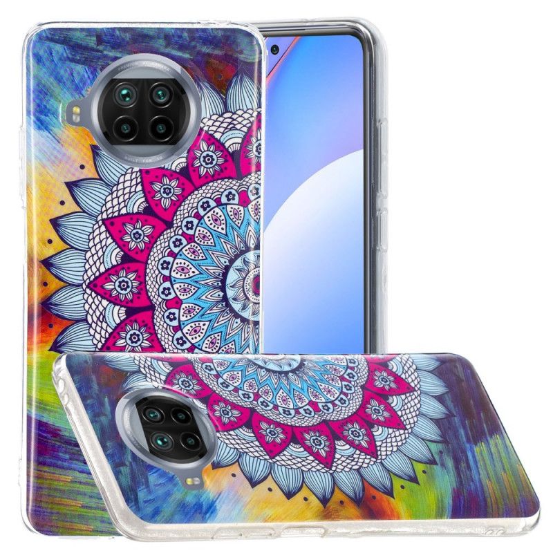 Deksel Xiaomi Mi 10T Lite 5G / Redmi Note 9 Pro 5G Fluorescerende Mandala Beskyttelse