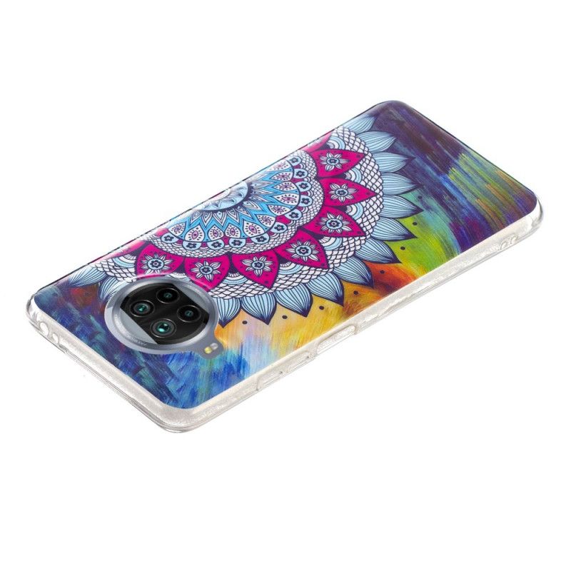 Deksel Xiaomi Mi 10T Lite 5G / Redmi Note 9 Pro 5G Fluorescerende Mandala Beskyttelse