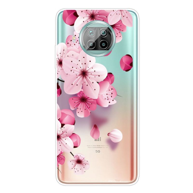 Deksel Xiaomi Mi 10T Lite 5G / Redmi Note 9 Pro 5G Små Rosa Blomster