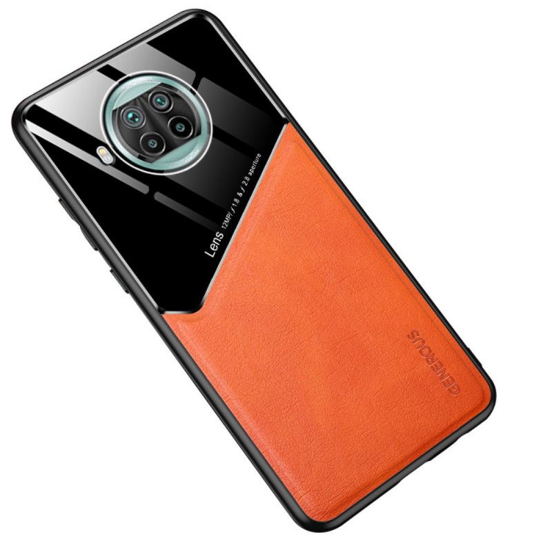 Deksel Xiaomi Mi 10T Lite 5G / Redmi Note 9 Pro 5G Svart Magnetisk Skinneffekt