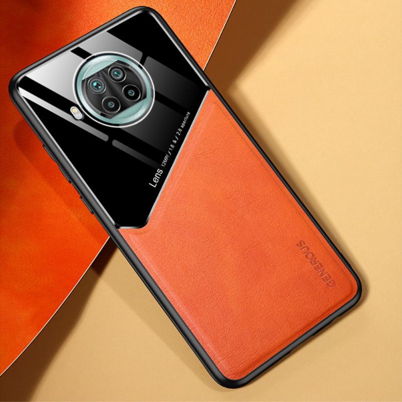 Deksel Xiaomi Mi 10T Lite 5G / Redmi Note 9 Pro 5G Svart Magnetisk Skinneffekt