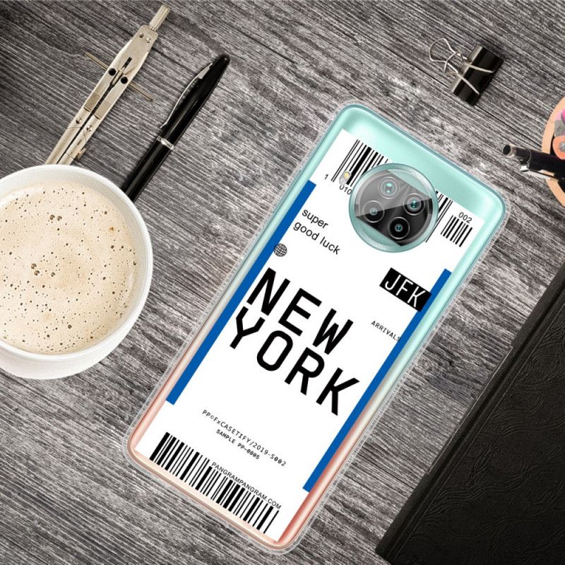 Deksel Xiaomi Mi 10T Lite 5G / Redmi Note 9 Pro 5G Svart Pass Til New York Beskyttelse