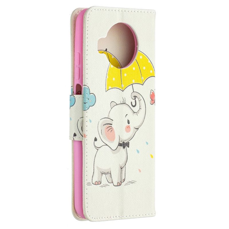 Folio Deksel for Xiaomi Mi 10T Lite 5G / Redmi Note 9 Pro 5G Baby Elefant