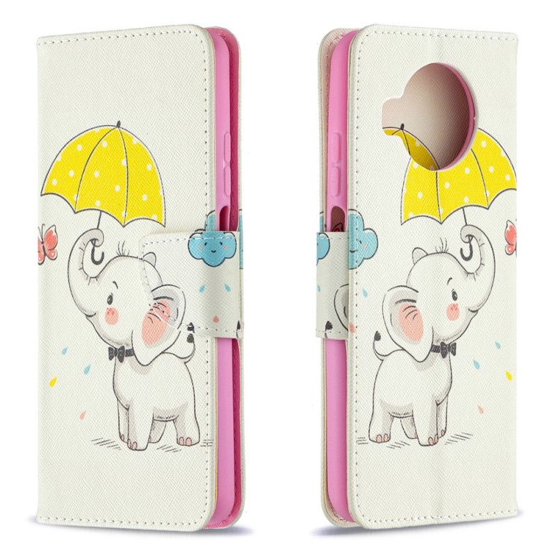 Folio Deksel for Xiaomi Mi 10T Lite 5G / Redmi Note 9 Pro 5G Baby Elefant