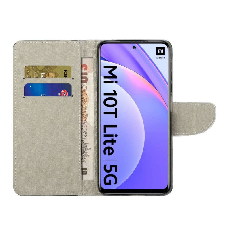 Folio Deksel for Xiaomi Mi 10T Lite 5G / Redmi Note 9 Pro 5G Kamuflasje