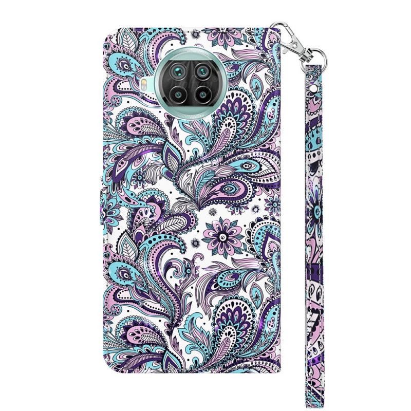 Folio Deksel for Xiaomi Mi 10T Lite 5G / Redmi Note 9 Pro 5G Mønstrede Blomster