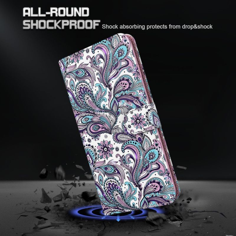 Folio Deksel for Xiaomi Mi 10T Lite 5G / Redmi Note 9 Pro 5G Mønstrede Blomster