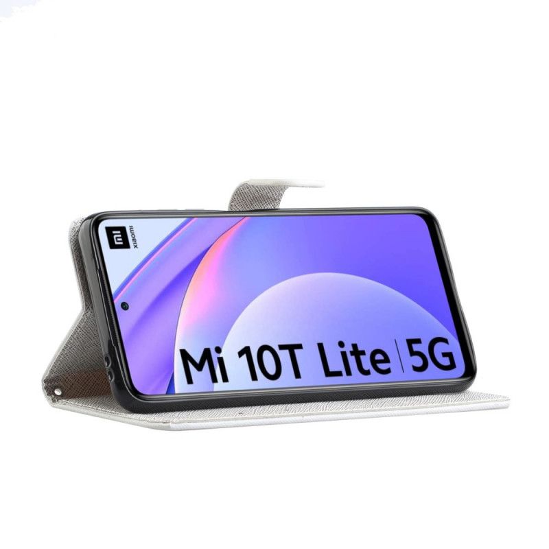 Folio Deksel Xiaomi Mi 10T Lite 5G / Redmi Note 9 Pro 5G Funky Tanga Katter