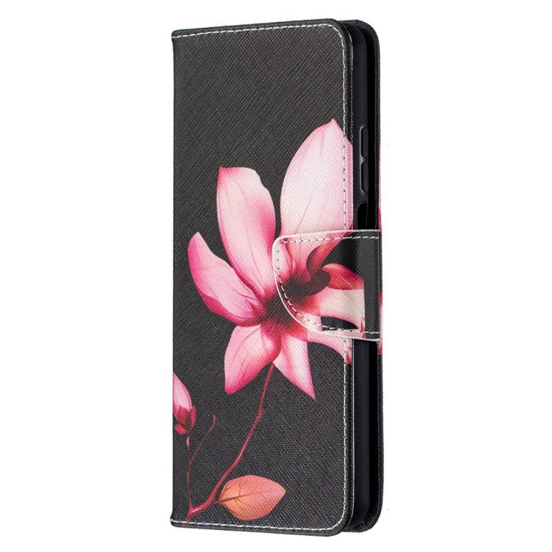 Folio Deksel Xiaomi Mi 10T Lite 5G / Redmi Note 9 Pro 5G Rosa Blomst