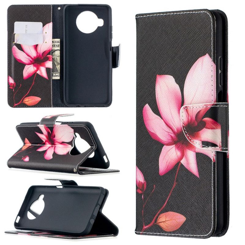 Folio Deksel Xiaomi Mi 10T Lite 5G / Redmi Note 9 Pro 5G Rosa Blomst