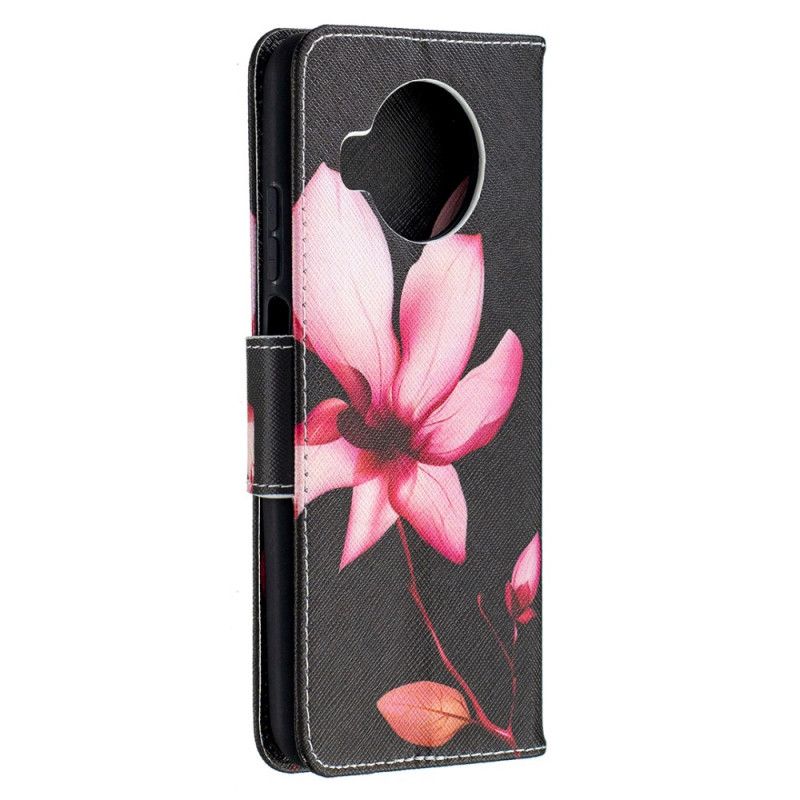 Folio Deksel Xiaomi Mi 10T Lite 5G / Redmi Note 9 Pro 5G Rosa Blomst