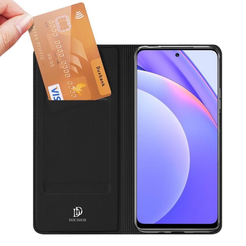 Folio Deksel Xiaomi Mi 10T Lite 5G / Redmi Note 9 Pro 5G Svart Dux Ducis