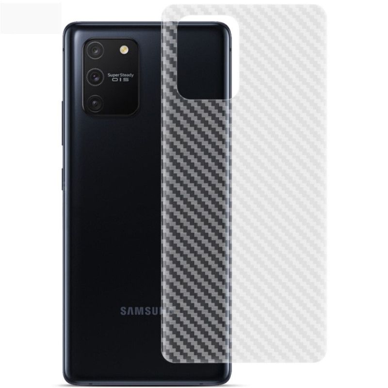 Bakre Film Samsung Galaxy S10 Lite Karbon Imak Stil