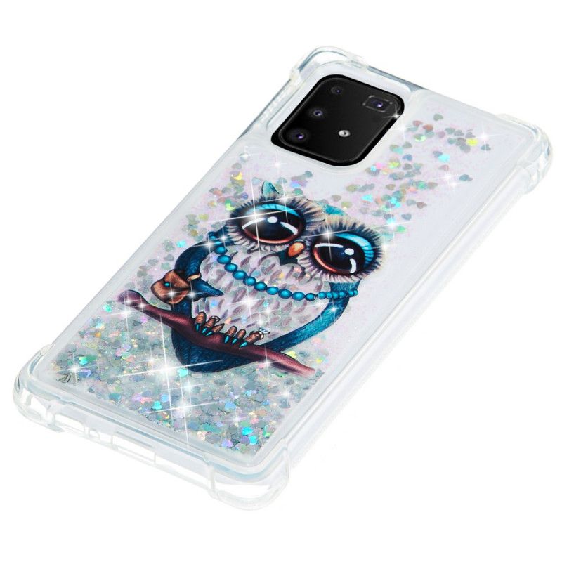 Deksel Samsung Galaxy S10 Lite Mobildeksel Miss Ugle Glitter