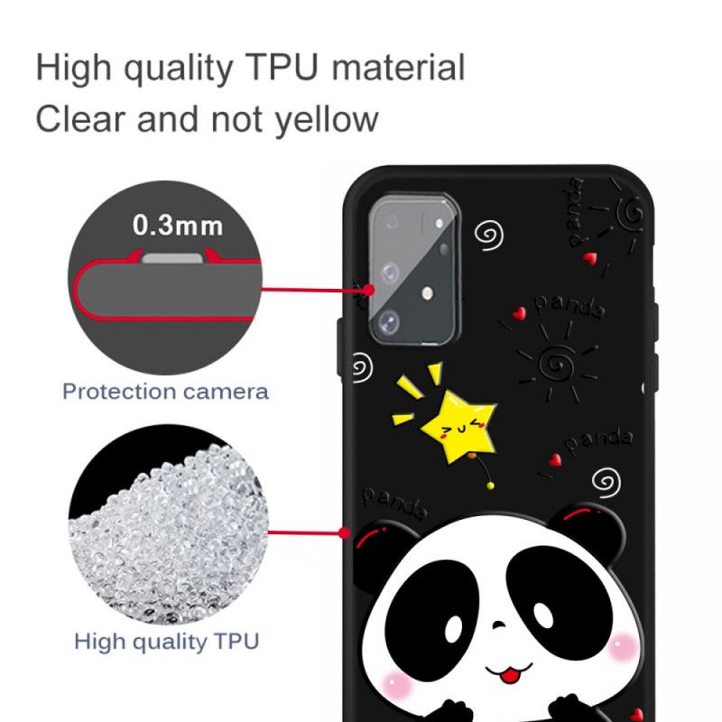 Deksel Samsung Galaxy S10 Lite Panda-Stjerne