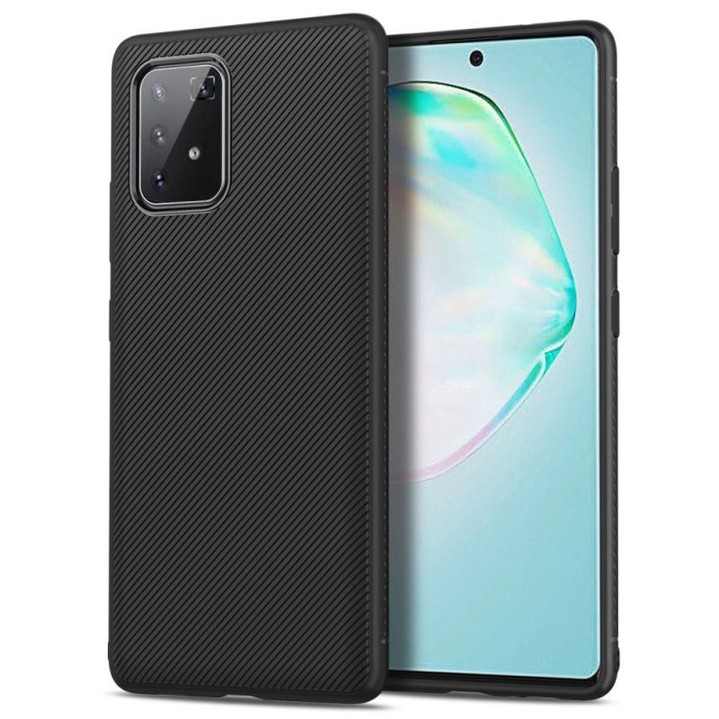 Deksel Samsung Galaxy S10 Lite Svart Jazzserie Twill